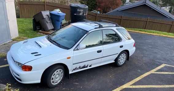 1999 impreza factory ride height