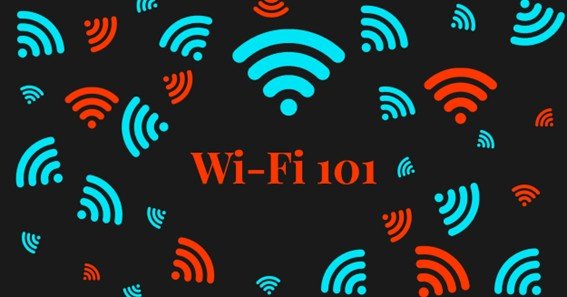 wi-fi works by converting data signals into which of the following
